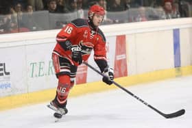 FINAL PIECE: Canadian forward Cullen McLean has filled the final roster spot for Leeds Knights ahead of the 2026-27 NIHL National season - and he comes highly recommended by former Knights Matty Barron and Noah McMullin. Picture courtesy of Neuilly-sur-Marne Bisons