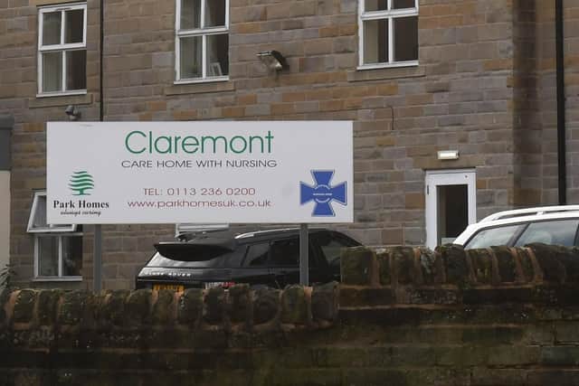 Claremont Care Home, in New Street, Farsley, Leeds was said not to be managing risks safely in a report published following its latest inspection by the Care Quality Commission (CQC). Photo: Simon Hulme.