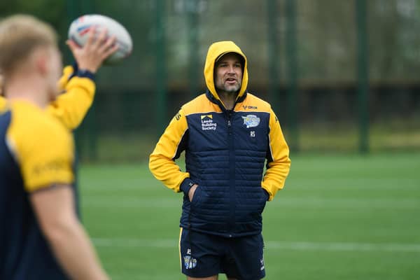 Leeds Rhinos coch Rohan Smith has provided an injury update ahead of Sunday's pre-season game at Bradford Bulls. Picture by Jonathan Gawthorpe.