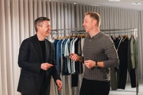 Mitch Hughes, Director of Menswear & Sir Chris Hoy