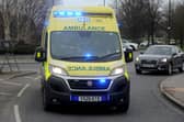 Two ambulances were sent to the scene (stock image).