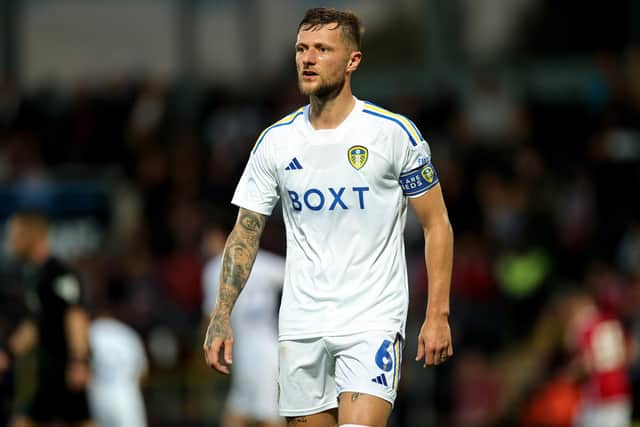 WARNING: From Leeds United captain Liam Cooper, above. Photo by David Rogers/Getty Images.