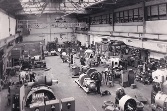 Part of one of the electrical workshops at the Belgrave works in Stanningley pictured in January 1973.
