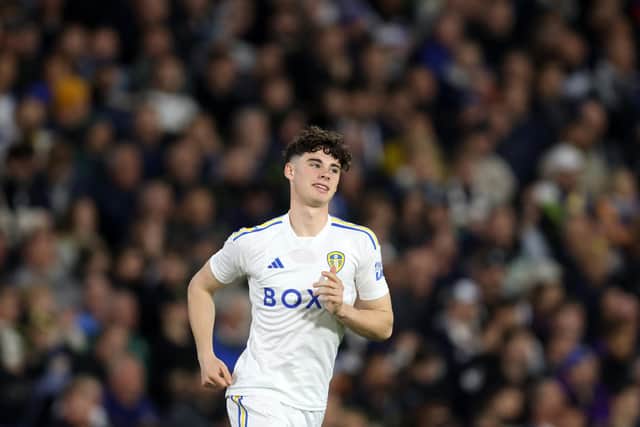 Leeds United's Archie Gray has made the cut. Image: George Wood/Getty Images