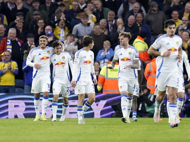 8 - Some nice passing, ran the ball when the chance arose to take Leeds into space. Rarely, if ever troubled defensively.