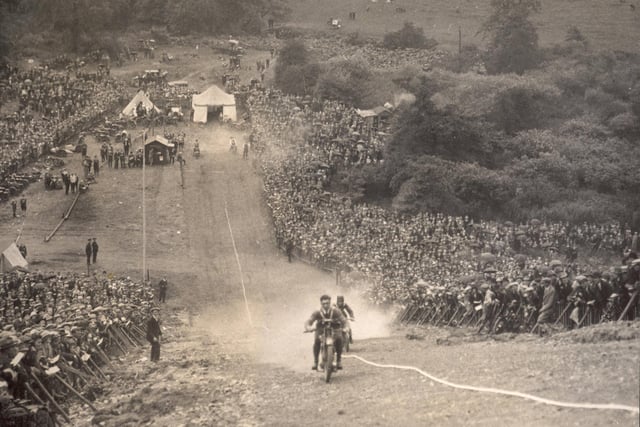 Thousands turned out to enjoy the Leeds Motor Club trials.