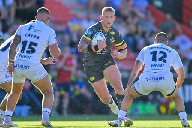 Prop Mikolaj Oledzki is the only Leeds Rhinos player expected to feature against Hull KR tonight who wasn't involved in the sides' Las Vegas match four months ago. Picture by Fabrice Rodriguez/SWpix.com.
