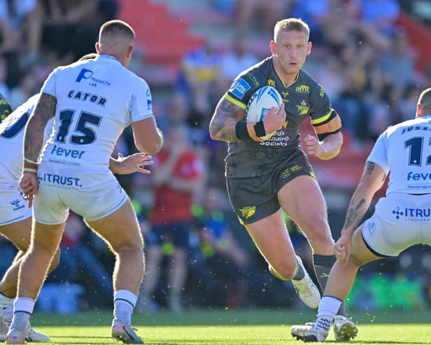 Prop Mikolaj Oledzki is the only Leeds Rhinos player expected to feature against Hull KR tonight who wasn't involved in the sides' Las Vegas match four months ago. Picture by Fabrice Rodriguez/SWpix.com.