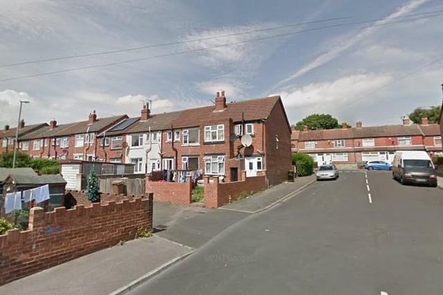 The Reginalds and Mexboroughs neighbourhood, in Chapeltown, was 46th coldest in Yorkshire. Homes had an average energy efficiency rating of 59.4