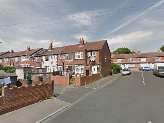 The Reginalds and Mexboroughs neighbourhood, in Chapeltown, was 46th coldest in Yorkshire. Homes had an average energy efficiency rating of 59.4