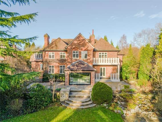 This carefully restored and extended home has stunning south-facing gardens and far-reaching views.