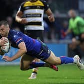 Max Jowitt scores for Wakefield Trinity during last weekend's win against York Knights. Picture by John Clifton/SWpix.com.