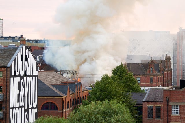 West Yorkshire Fire and Rescue Service received reports of a fire in Kirkgate at 4.40am this morning