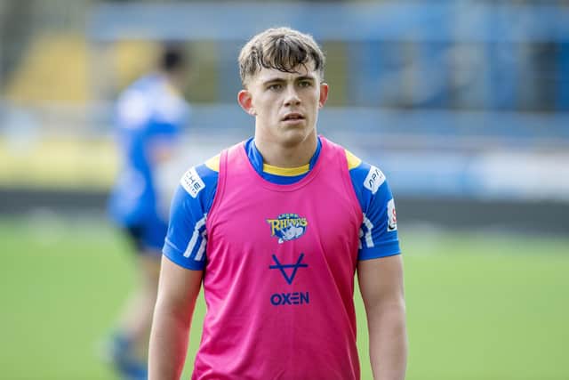 Out of contract Leeds Rhinos back Jack Smith is set fror a move to York Knights. Picture by Tony Johnson.