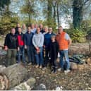 B. Braun’s Executive Committee volunteering at Wentworth Woodhouse