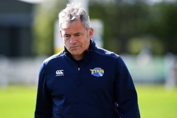 Leeds Tykes head coach Jon Callard takes his team to Cinderford (Picture: Jonathan Gawthorpe)