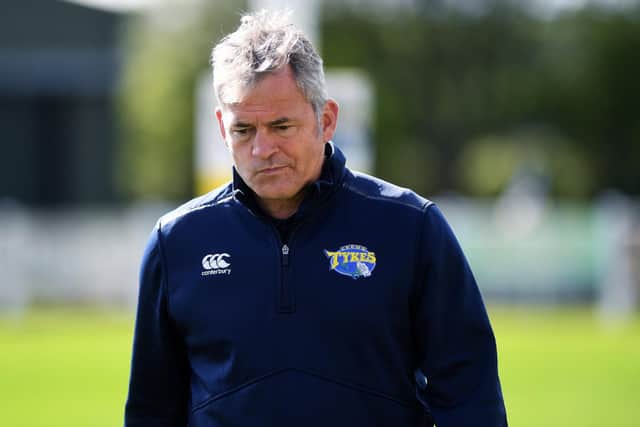 Leeds Tykes head coach Jon Callard takes his team to Cinderford (Picture: Jonathan Gawthorpe)