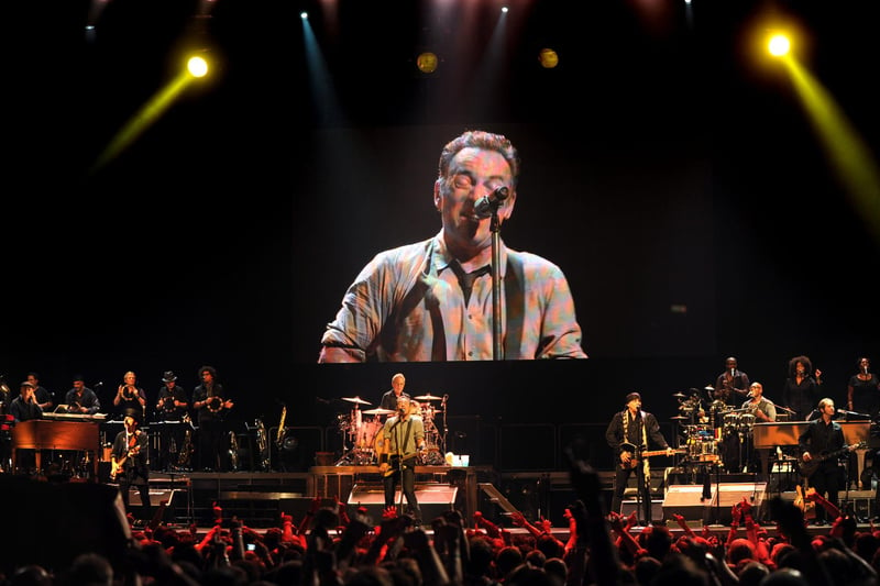 Bruce Springsteen and the E Street Band opened their three-hour set with Roulette