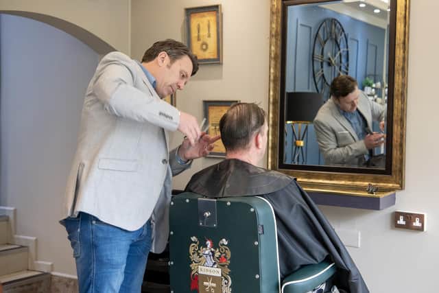 Paul opened his first high street salon, in Chapel Allerton, earlier this year (Photo: Tony Johnson)