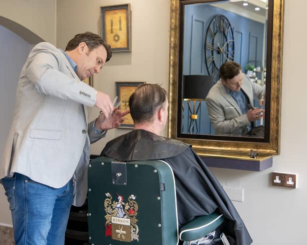 Paul opened his first high street salon, in Chapel Allerton, earlier this year (Photo: Tony Johnson)