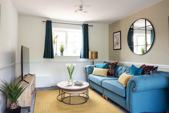 The home is a 15-minute drive from Leeds city centre and has a direct bus link and local taxis.