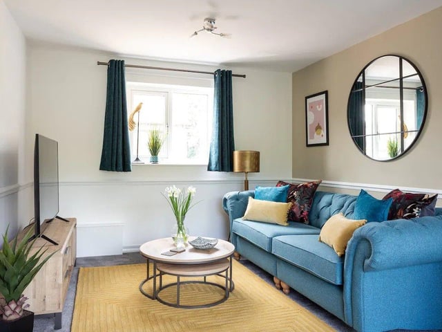 The home is a 15-minute drive from Leeds city centre and has a direct bus link and local taxis.