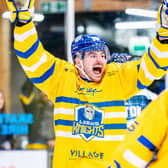 BACK IN THE GAME: Liam Peyton ended a barren goal-scoring streak with two goals in Sunday's 5-1 home win over Solway. Picture: Kev Bland/Knights Media.