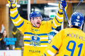 BACK IN THE GAME: Liam Peyton ended a barren goal-scoring streak with two goals in Sunday's 5-1 home win over Solway. Picture: Kev Bland/Knights Media.