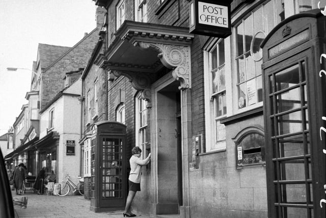 Malton Post Office in January 1971.