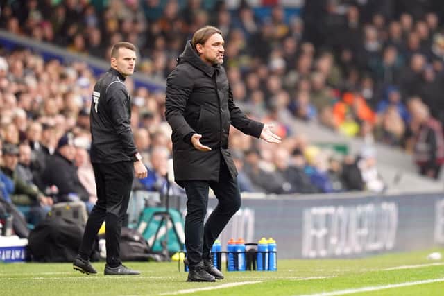 UNFAMILIAR POSITION: For Leeds United and manager Daniel Farke, above, heading to Friday night's Championship hosts Leicester City. Photo by Danny Lawson/PA Wire.