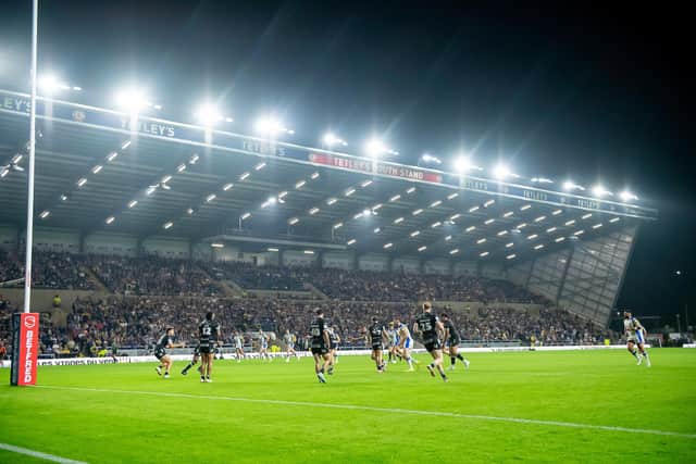 Leeds Rhinos take on Hull FC in their final home game of 2024. Such a huge club should be doing better on the field. Picture by Allan McKenzie/SWpix.com.