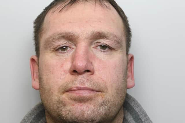 Pitten was jailed for 30 months at Leeds Crown Court. (pic by WYP)