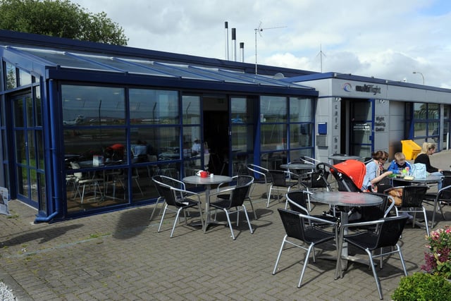 The unique MultiFlight Cafe, which is based at the MultiFlight Southside Aviation Centre at Leeds Bradford Airport, was one of reader's top choices.