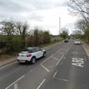 The crash happened on Selby Road in Garforth on Wednesday evening.