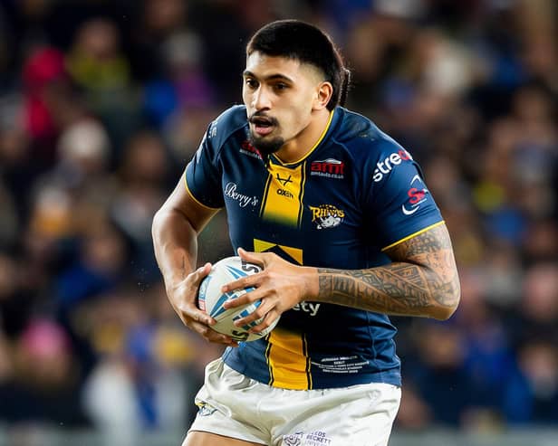 Jeremiah Mata'utia is back in Leeds Rhinos' squad to face Toulouse on Friday. Picture by Allan McKenzie/SWpix.com.