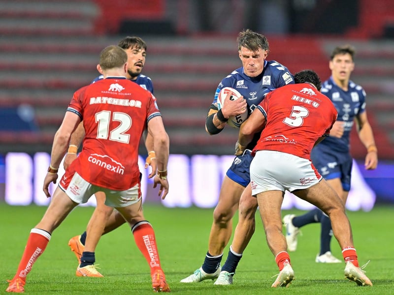 Grade A late contact on passer, one penalty point, total points 1.25 - no further action.