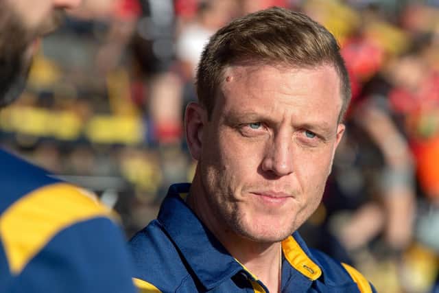 Former Rhinos assistant-coach Ryan Carr is on France's backroom staff. Picture by Bruce Rollinson.