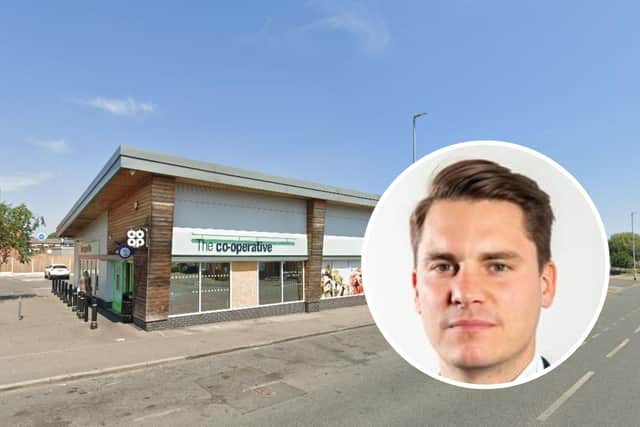 Following a robbery at a Co-op store, in Swarcliffe Avenue, Leeds, on January 6, Coun James Gibson has suggested that similar incidents will continue to be reported if more investment is not channelled into dealing with the root causes of crime. Photo: Google/Leeds City Council.
