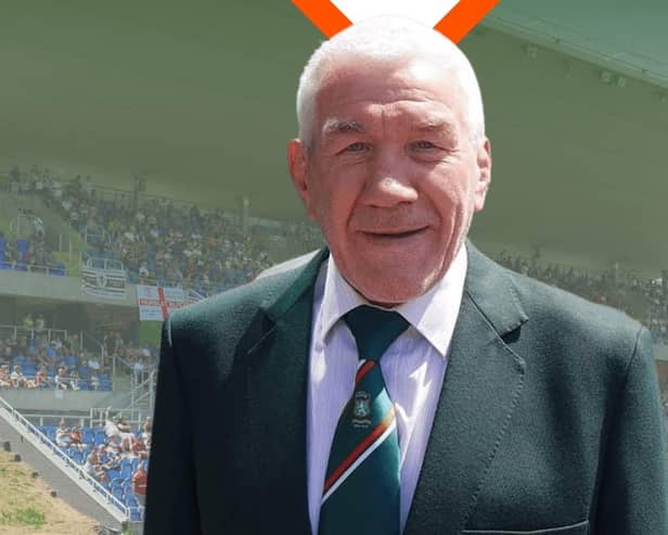 Hunslet chairman Ken Sykes. Picture by Hunslet RLFC.