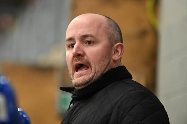 Leeds Knights' head coach Ryan Aldridge. Picture: Bruce Rollinson