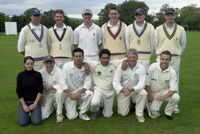 Kirkstall Educational winners of Division C of the Aire Wharfe League pictured in September 2000. Back row, from left, are Gerard Cavanagh, Dave Wonfor, Adrian Barbour, Neil Walmsley, Ally Coates and Graham Bibson,  Front row, from left, are Rea Mulligan, scorer, Mark Hall, Irshad Khan, Shahid Omar, Kevin Mulligan andTom Ress.