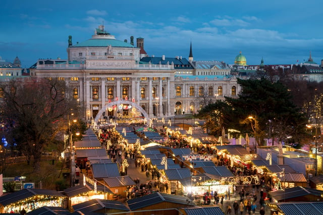 Vienna transforms into a winter wonderland at Christmas, with attractions including the Christmas Market near the Burgtheater. Jet2 is running a mini-series of flights and breaks to the city with up to twice-weekly services on Mondays and Fridays from November 24 to December 18.