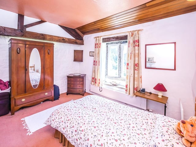 Another of the cottage bedrooms - each with its own character.