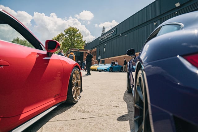 It was a chance for enthusiasts in Leeds to discuss their passion and admire some of the vehicles on show, as it is hoped the meet will become an annual event.