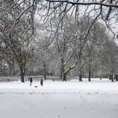 Snow is expected to fall in Leeds on Saturday evning. Photograph by Tony Johnson