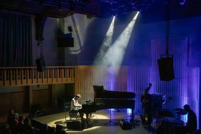 The Neil Cowley Trio in the Howard Assembly Room. Photo: Simon Godley.