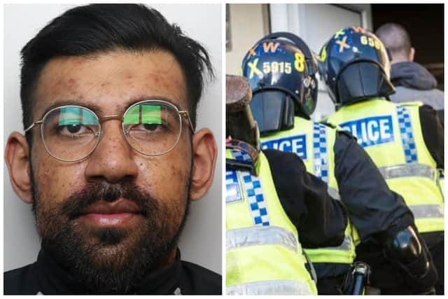 Shafi's home unearthed £12,000 worth of drugs. (pic by WYP / National World)
