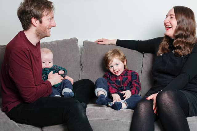 Yorkshire family are headlining an appeal to fund vital support for patients like little Rufus. Picture by Simon Wiffen