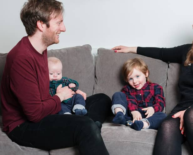 Yorkshire family are headlining an appeal to fund vital support for patients like little Rufus. Picture by Simon Wiffen