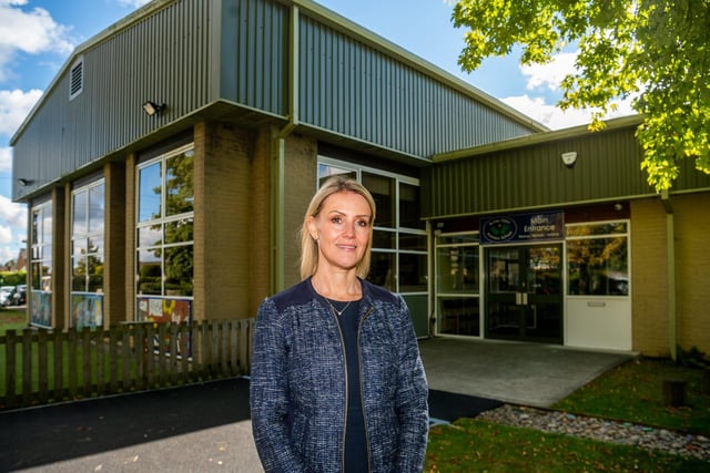 Burley Oaks Primary School, in Burley in Wharfedale, Ilkley, was rated Outstanding following an inspection in 2007. After a reinspection in September 2022, it retained its Outstanding status. Pictured is headteacher Claire Lee at the school earlier this year.